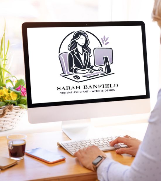 virtual assistant web design sarah banfield